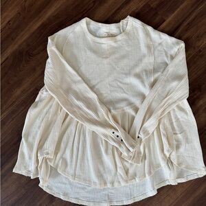 Free People waffle thermal